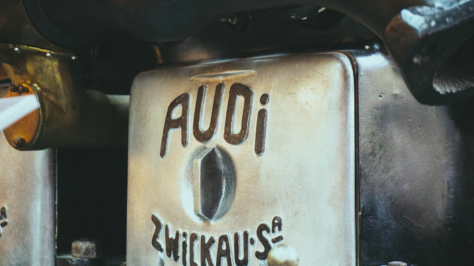 a close up of a machine with a number on it