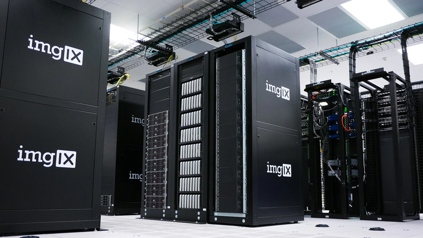 img IX mining rig inside white and gray room