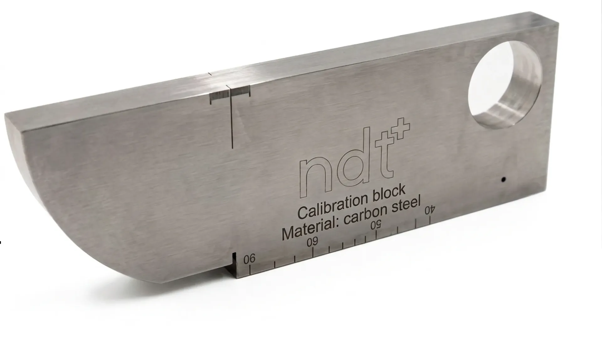 V1 Calibration Block - Carbon Steel