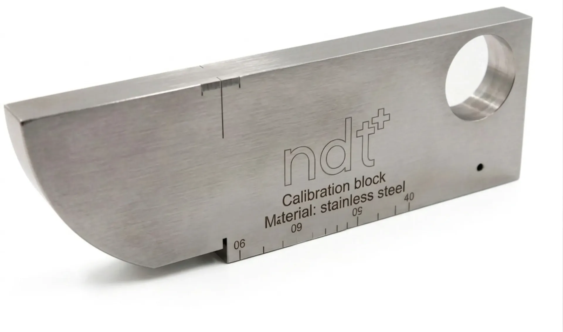 V1 Calibration Block - Stainless Steel